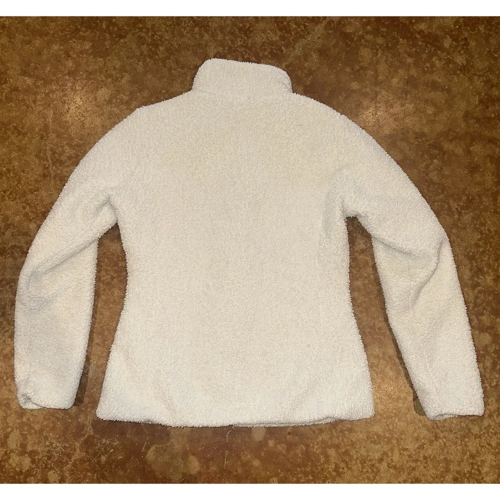 Patagonia Jacket White Women's Medium Los Gatos Full Zip Outdoor Hiking - Picture 7 of 7